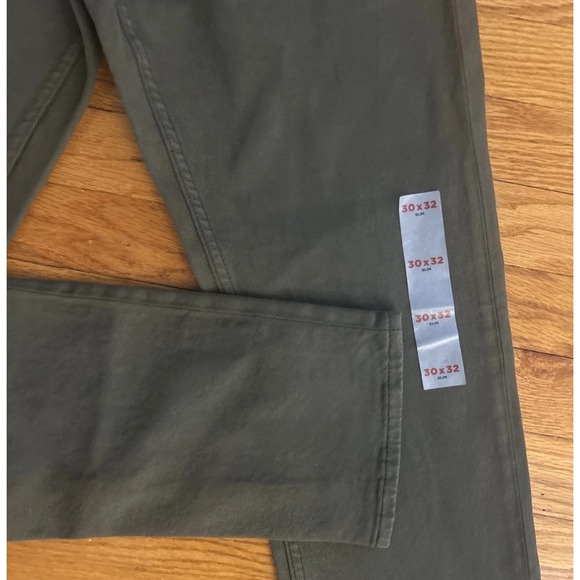 Old Navy Other - Old Navy Premium Denim Slim Fit Flex Green Jeans Men's 30" Waist 39x32 Vintage